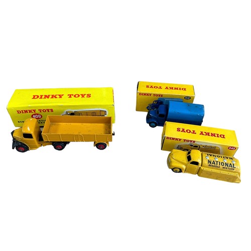 58 - Dinky lorry collection, generally good plus (some deterioration) in good or better boxes, with Bedfo... 