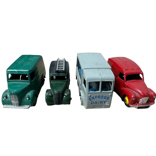 71 - Dinky unboxed commercial vehicle collection, generally excellent to good plus, with Trojan Chivers N... 