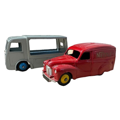 71 - Dinky unboxed commercial vehicle collection, generally excellent to good plus, with Trojan Chivers N... 