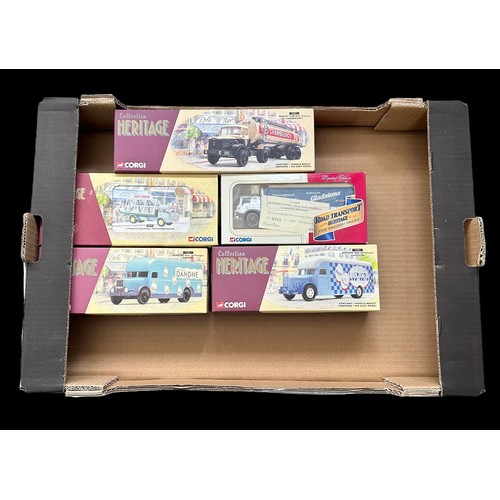 22 - Corgi Classics lorry collection, generally excellent to good plus in excellent boxes, with Heritage ... 