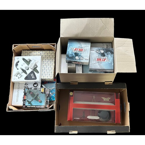 174 - Military and civil aircraft collection, generally excellent in excellent to good boxes, with Corgi 1... 