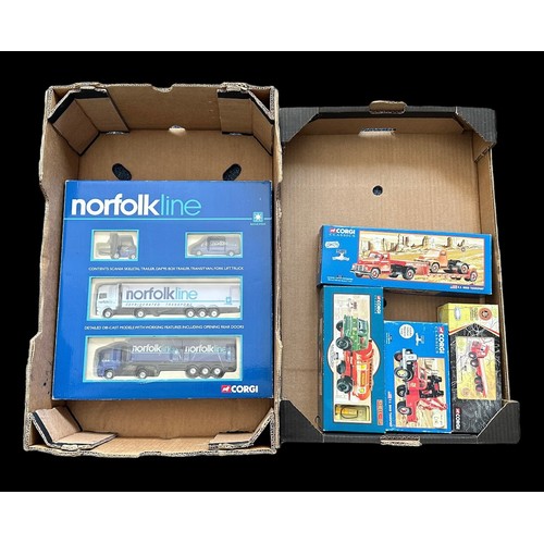 24 - Corgi Classics lorry collection, generally excellent in excellent to good plus boxes, with Norfolk L... 