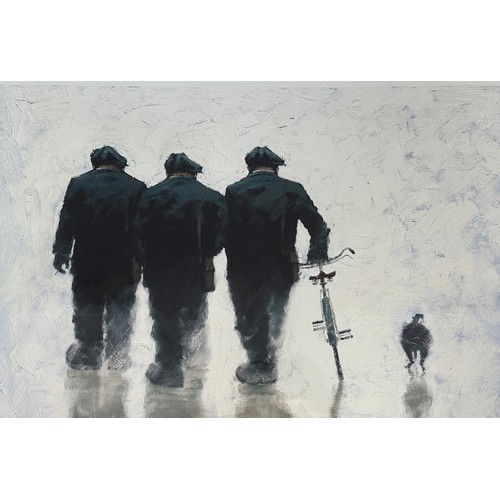 367 - Alexander Millar (Scottish, b.1960), ‘One of The Boys’, limited edition giclée print, signed in penc... 