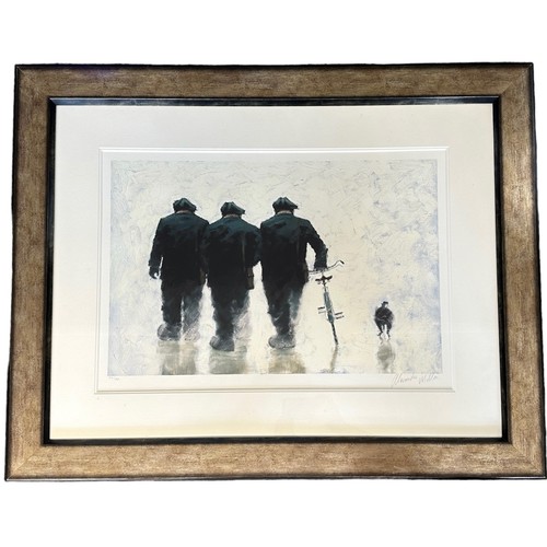 367 - Alexander Millar (Scottish, b.1960), ‘One of The Boys’, limited edition giclée print, signed in penc... 