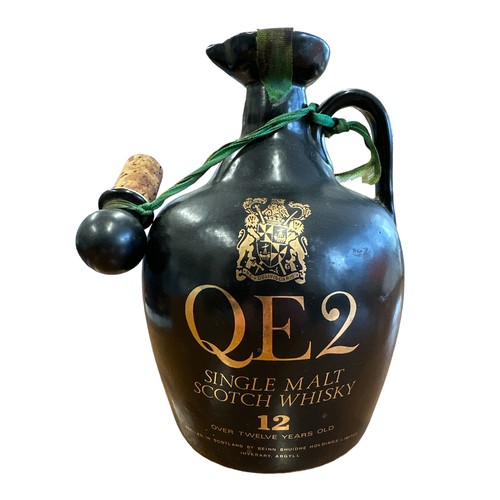 303 - Queen Elizabeth II (QE2) Ocean Liner related material to include; QE2 Single Malt Scotch Whisky 12 Y... 