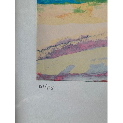 373 - Donald Hamilton Fraser RA (British, 1929-2009), Seascape, limited edition screen-print. Signed and n... 