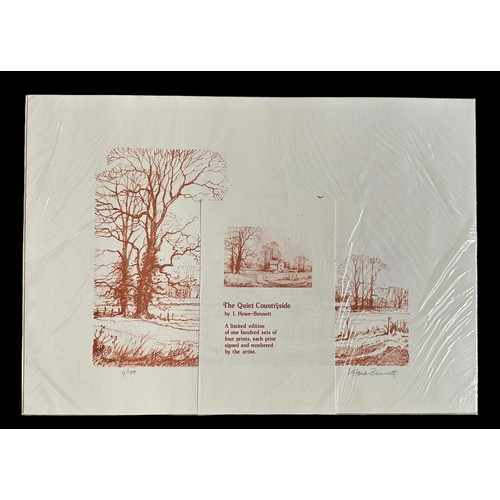 365 - Lewis Howe-Bennett (British, b. 1936), ‘The Quiet Countryside’ selection of pencil signed limited ed... 