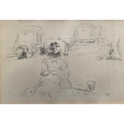 377 - Philip Wilson Steer (British, 1860-1942), ‘Nursemaid’ Original Lithograph on wove paper, unsigned (1... 