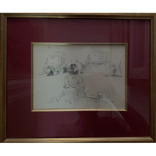 377 - Philip Wilson Steer (British, 1860-1942), ‘Nursemaid’ Original Lithograph on wove paper, unsigned (1... 