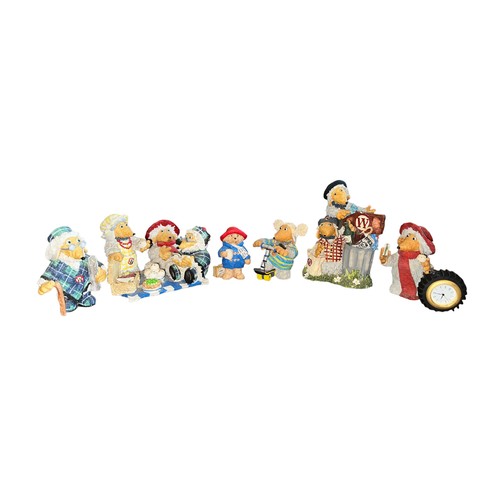 276 - The Wombles, small range of Westminster Editions limited edition The Wombles Elisabeth Beresford fig... 