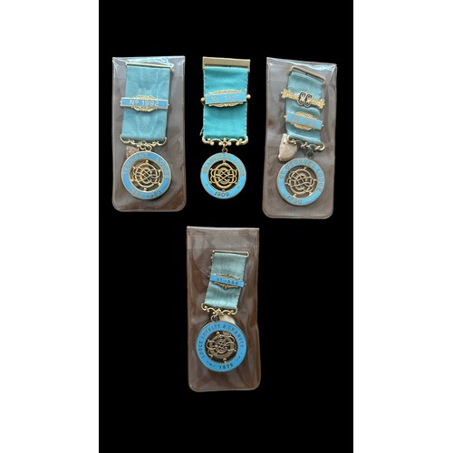 179 - Masonic Centenary jewels (19), with St. George's Lodge No.242 1780, St. Alphege Lodge No.1431 1873, ... 