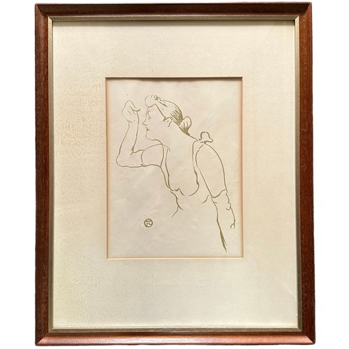 383 - Henri de Toulouse-Lautrec (French, 1864-1901), ‘Paula Brebion’ Lithograph on paper (1893), printed i... 