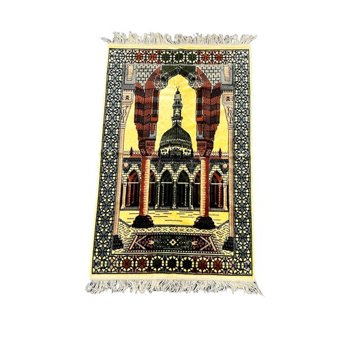 320 - A pair of prayer rugs from United Arab Emirates (UAE), each approx. 105cm x 67cm. Qty 2