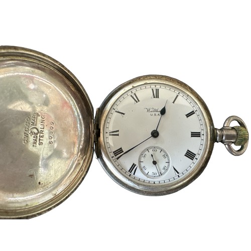 Waltham full hunter hot sale pocket watch