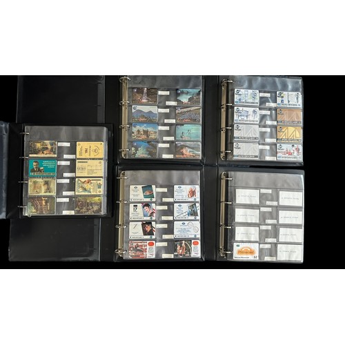 350 - 1980s onwards Phone cards collection, mainly Mercury, generally excellent in Mercury black plastic b... 