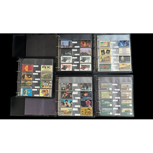 350 - 1980s onwards Phone cards collection, mainly Mercury, generally excellent in Mercury black plastic b... 