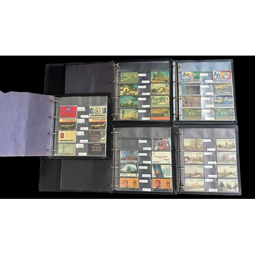 350 - 1980s onwards Phone cards collection, mainly Mercury, generally excellent in Mercury black plastic b... 