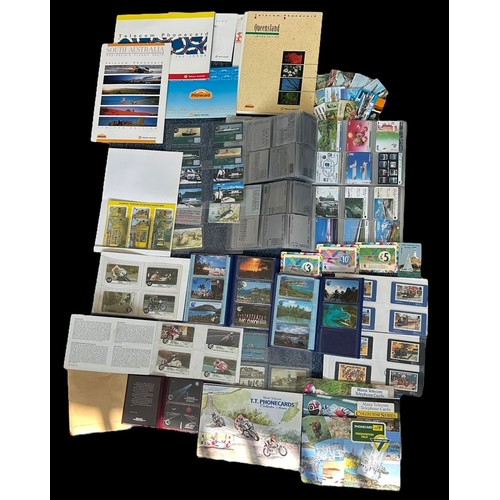 350 - 1980s onwards Phone cards collection, mainly Mercury, generally excellent in Mercury black plastic b... 