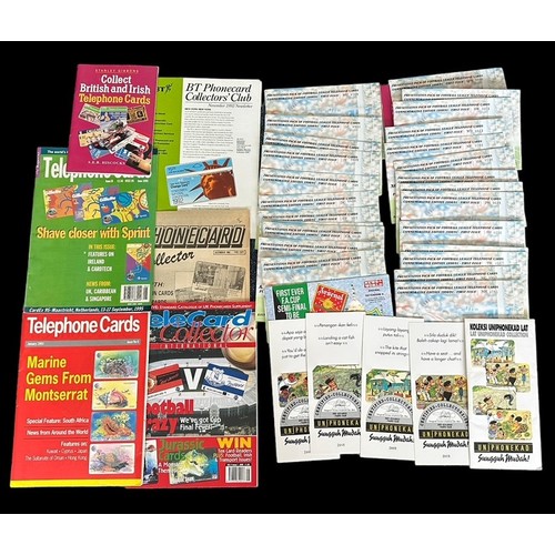 350 - 1980s onwards Phone cards collection, mainly Mercury, generally excellent in Mercury black plastic b... 