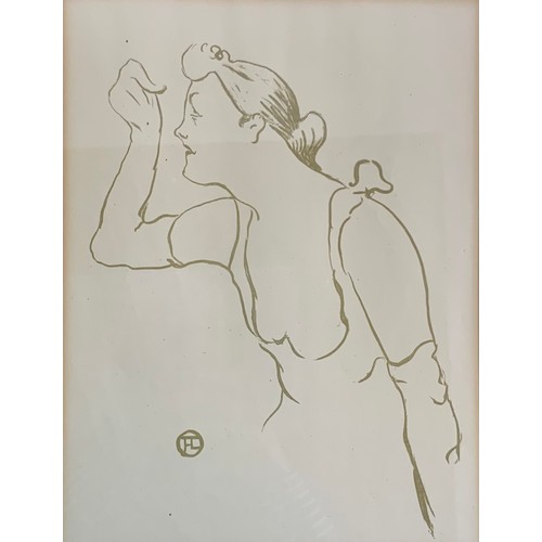 383 - Henri de Toulouse-Lautrec (French, 1864-1901), ‘Paula Brebion’ Lithograph on paper (1893), printed i... 