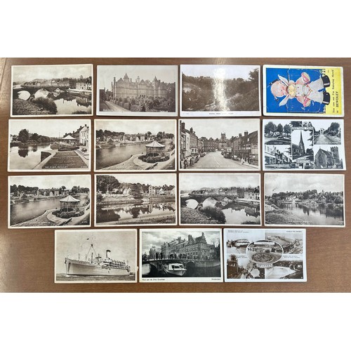 242 - Bewdley, Worcestershire, small selection of photographic postcards related to Bewdley to include; ‘Y... 