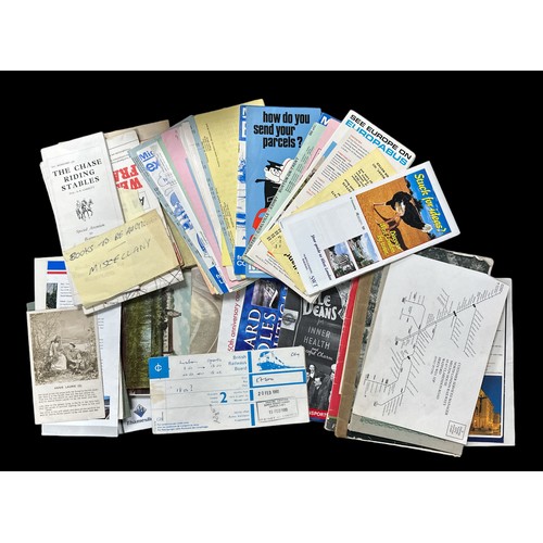 231 - Rail paper ephemera collection, with London Transport, British Rail, etc., generally good plus to go... 