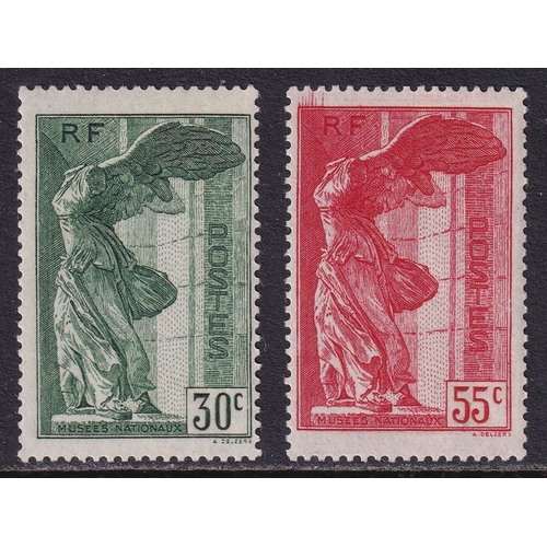 32 - France 1937 National Museums SG 586-587 M (Cat Val £220)