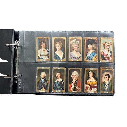 303 - Collection of cigarette cards, part sets and type cards sleeved in an album, generally in very good ... 