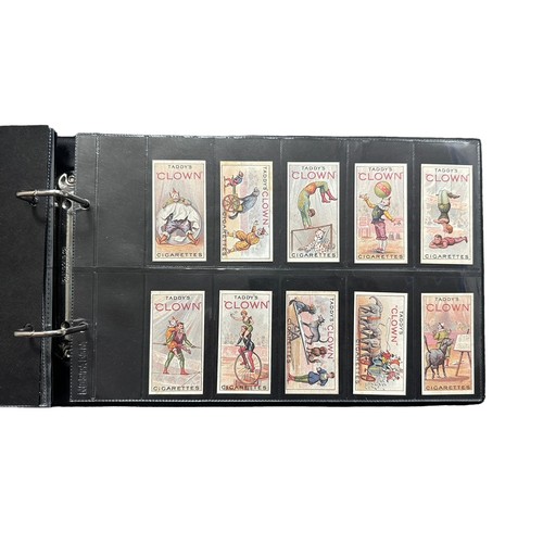 303 - Collection of cigarette cards, part sets and type cards sleeved in an album, generally in very good ... 