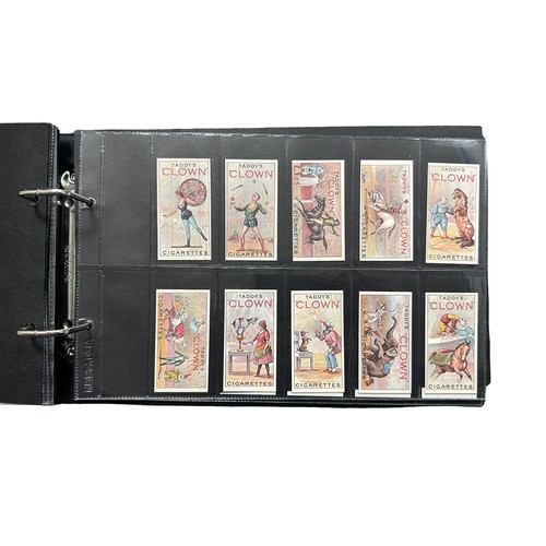 303 - Collection of cigarette cards, part sets and type cards sleeved in an album, generally in very good ... 