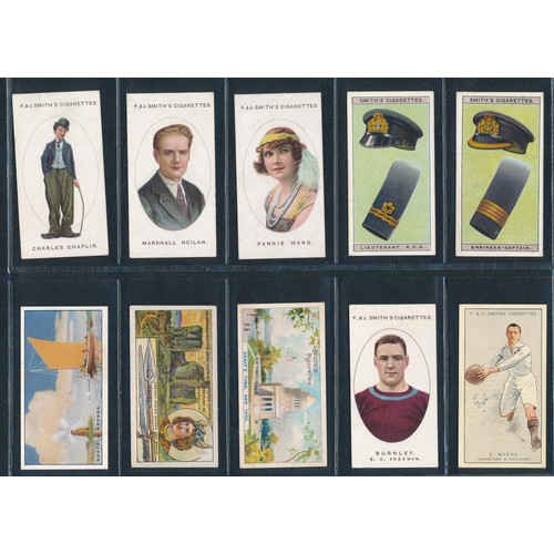 334 - Smiths cigarette cards (35), in plastic sleeves, generally in very good condition, with A our Round ... 