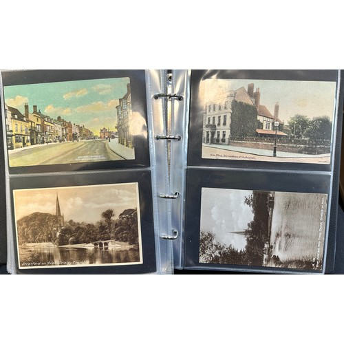 248 - Postcards - Stratford-Upon-Avon (100), depicting views of Stratford Town including The Old Memorial ... 