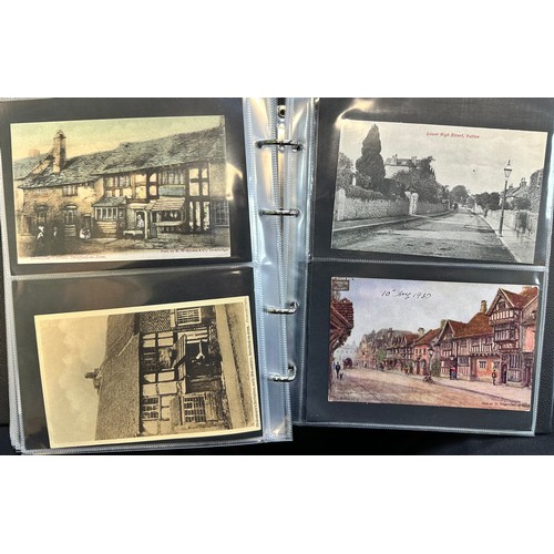 248 - Postcards - Stratford-Upon-Avon (100), depicting views of Stratford Town including The Old Memorial ... 