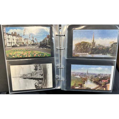 248 - Postcards - Stratford-Upon-Avon (100), depicting views of Stratford Town including The Old Memorial ... 