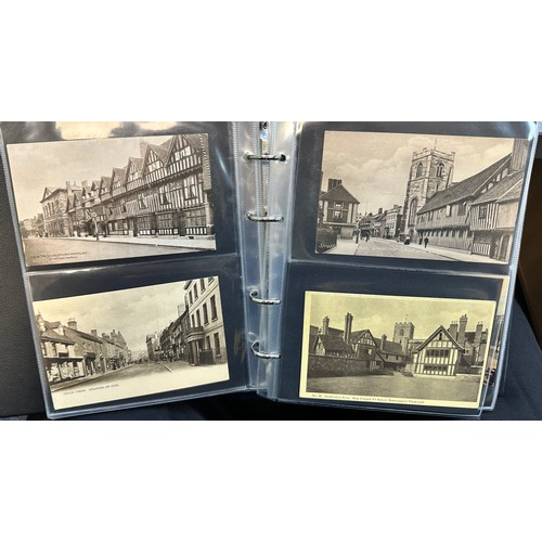 248 - Postcards - Stratford-Upon-Avon (100), depicting views of Stratford Town including The Old Memorial ... 