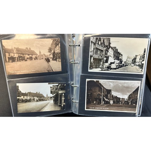 248 - Postcards - Stratford-Upon-Avon (100), depicting views of Stratford Town including The Old Memorial ... 