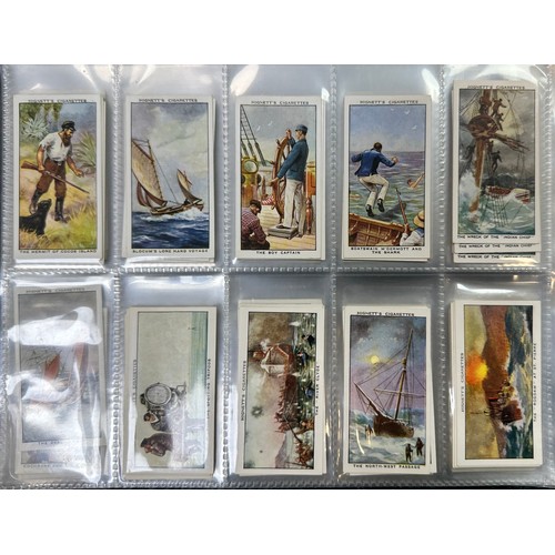 293 - Collection of cigarette cards, complete and part sets, sleeved in albums, in mixed condition, with A... 