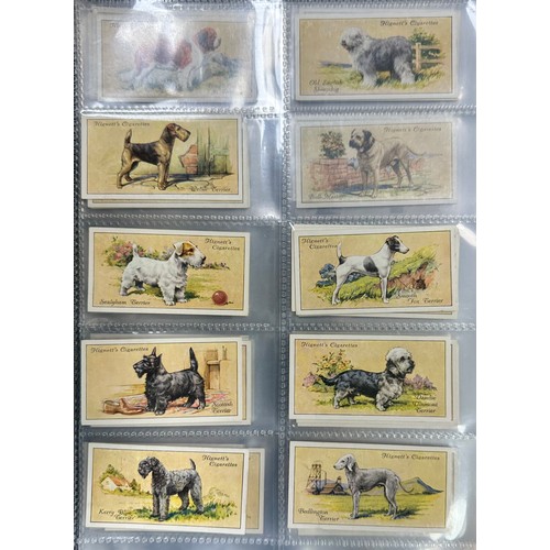 293 - Collection of cigarette cards, complete and part sets, sleeved in albums, in mixed condition, with A... 