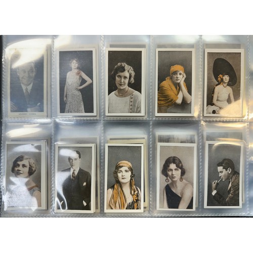 293 - Collection of cigarette cards, complete and part sets, sleeved in albums, in mixed condition, with A... 