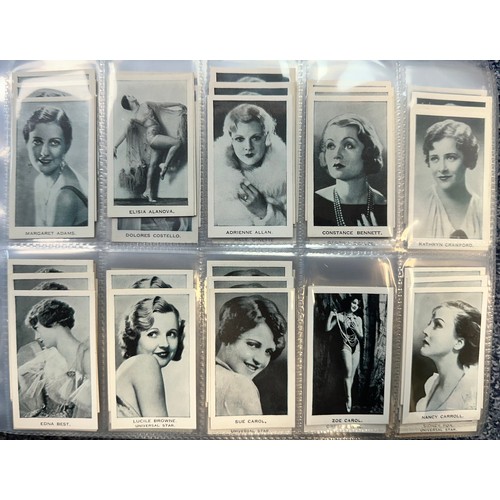 293 - Collection of cigarette cards, complete and part sets, sleeved in albums, in mixed condition, with A... 