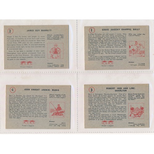 375 - A. & B.C. Gum 1958 Footballers 1st Series 