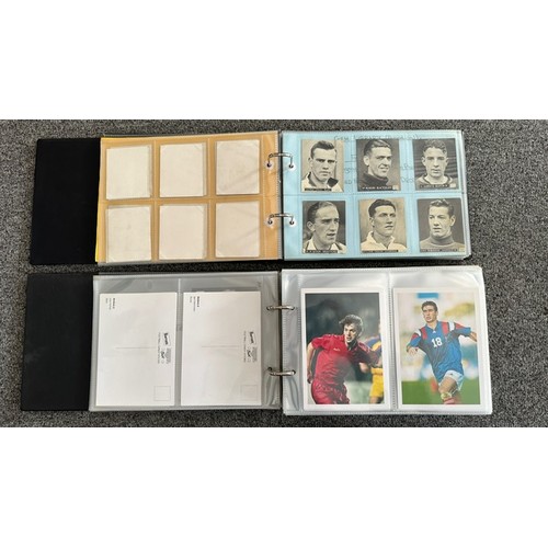 366 - Collection of football trade cards, sleeved in 4 albums, generally in very good condition, including... 