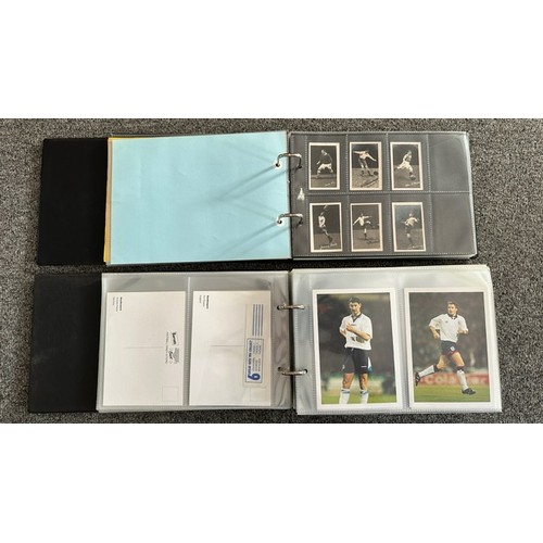 366 - Collection of football trade cards, sleeved in 4 albums, generally in very good condition, including... 