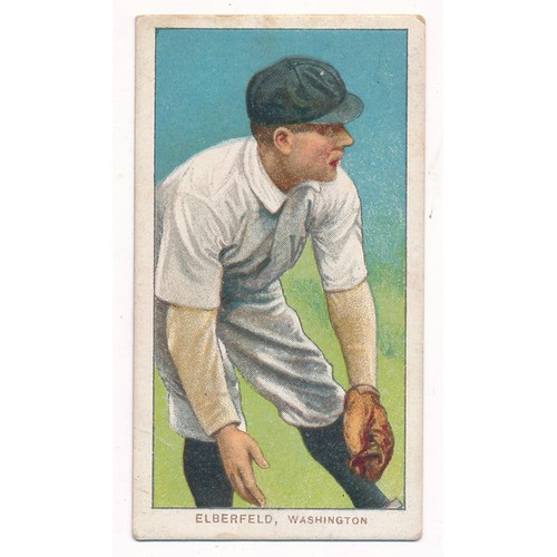 347 - American Tobacco Company Baseball Series T206 white border, Sweet Caporal back - Kid Elberfeld, Wash... 