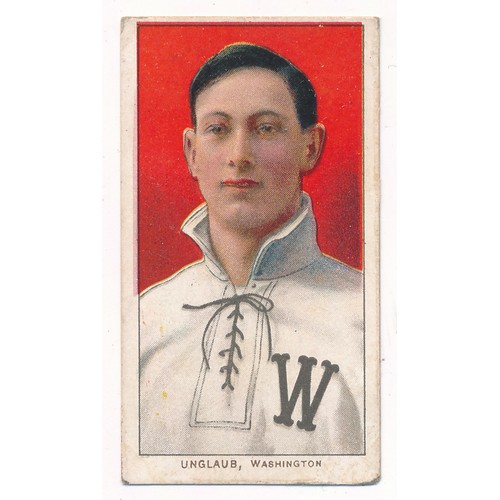 348 - American Tobacco Company Baseball Series T206 white border, Sweet Caporal back - Bob Unglaub, Washin... 