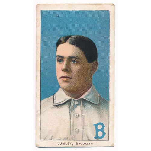 349 - American Tobacco Company Baseball Series T206 white border, Sweet Caporal back -  Harry Lumley Brook... 