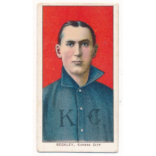 352 - American Tobacco Company Baseball Series T206 white border, Piedmont back - Jake Beckley, Kansas Cit... 