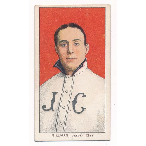 354 - American Tobacco Company Baseball Series T206 white border, Piedmont back - Bill Milligan, Jersey Ci... 