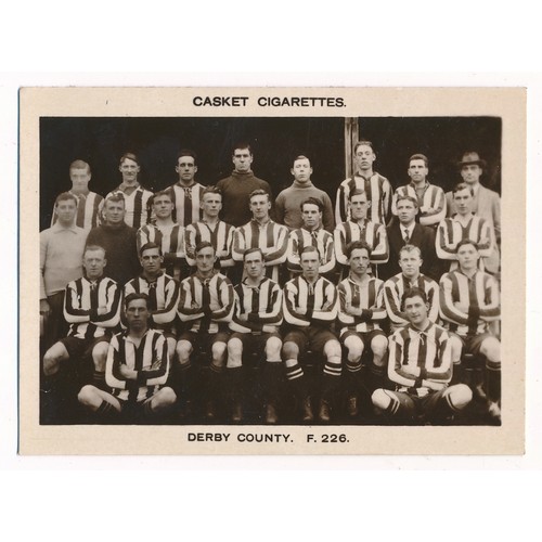 321 - Pattreiouex 1922 Football Teams - Derby County (Steve Bloomer?) F.226 single card in excellent condi... 