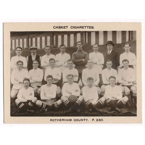 327 - Pattreiouex 1922 Football Teams - Rotherham County F230, single card in excellent condition.